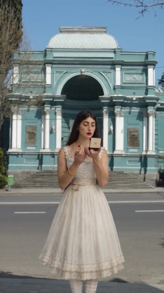 Pirosmani X Delfy — AI-generated beauty & fashion film by NinaCore.AI